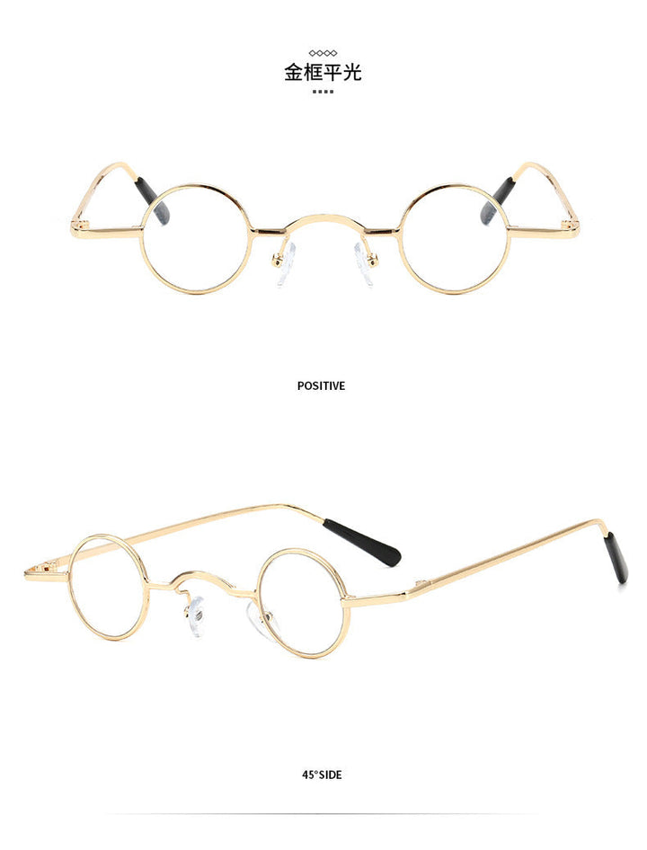 Lune London | Retro sunglasses with small round frame for men