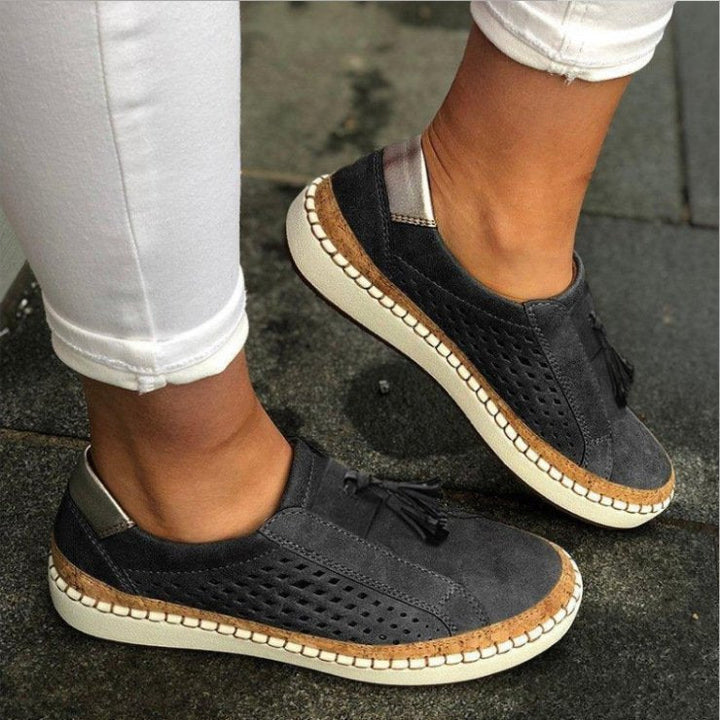 Lune London | Slip-On Sneaker with Tassel Detail