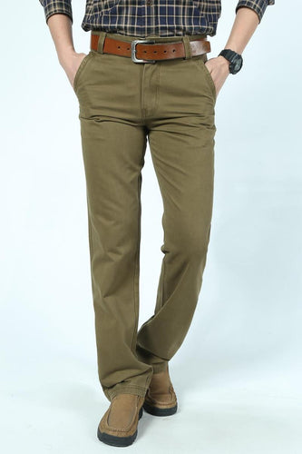 Men's straight cut leisure pants with sturdy pockets Amarae