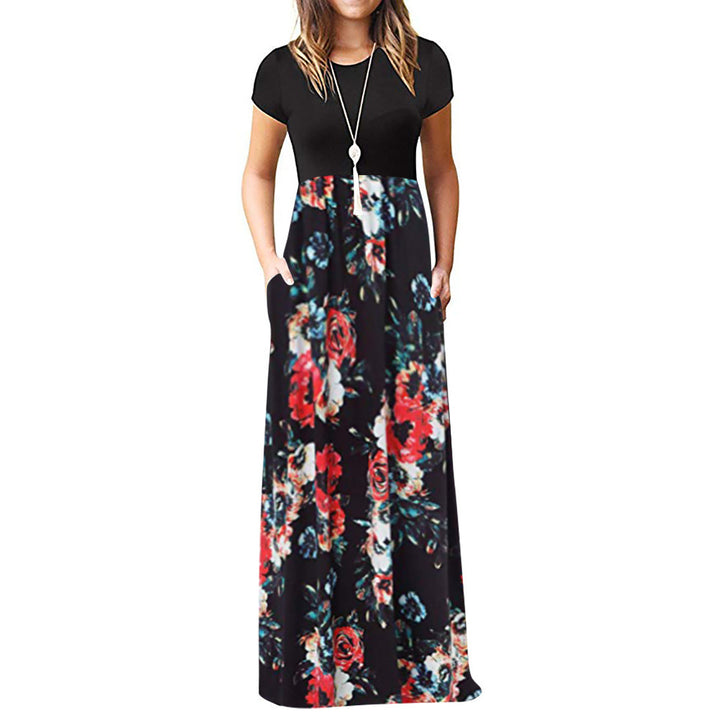 Maxi dress for women with pockets Lune London
