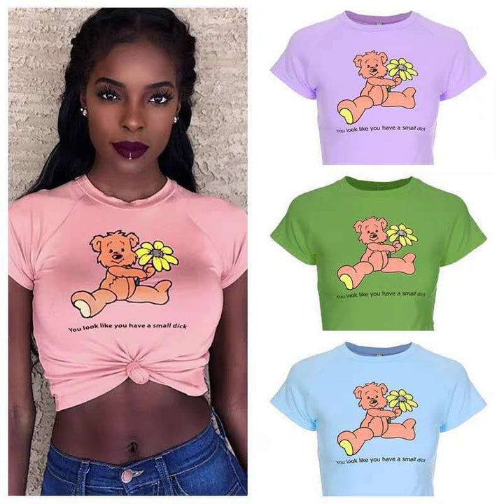 Women Graphic Short T-shirt Lune London
