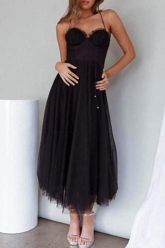 Amarae | Sweet Elegant Solid Color V-Neck Princess Dresses
