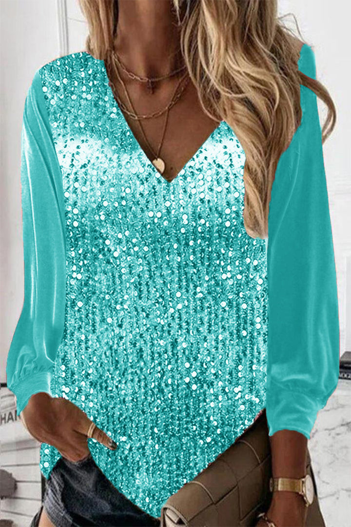 Amarae | Simple Glitter Blouse