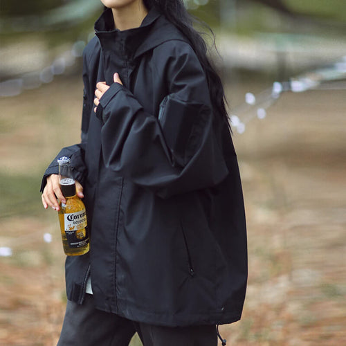 Amarae | Oversized Jacket With Zipper