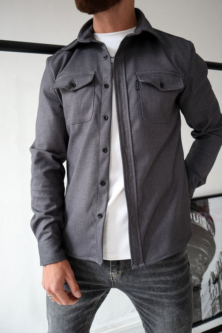 Lune London | Polo Jacket with Button Placket