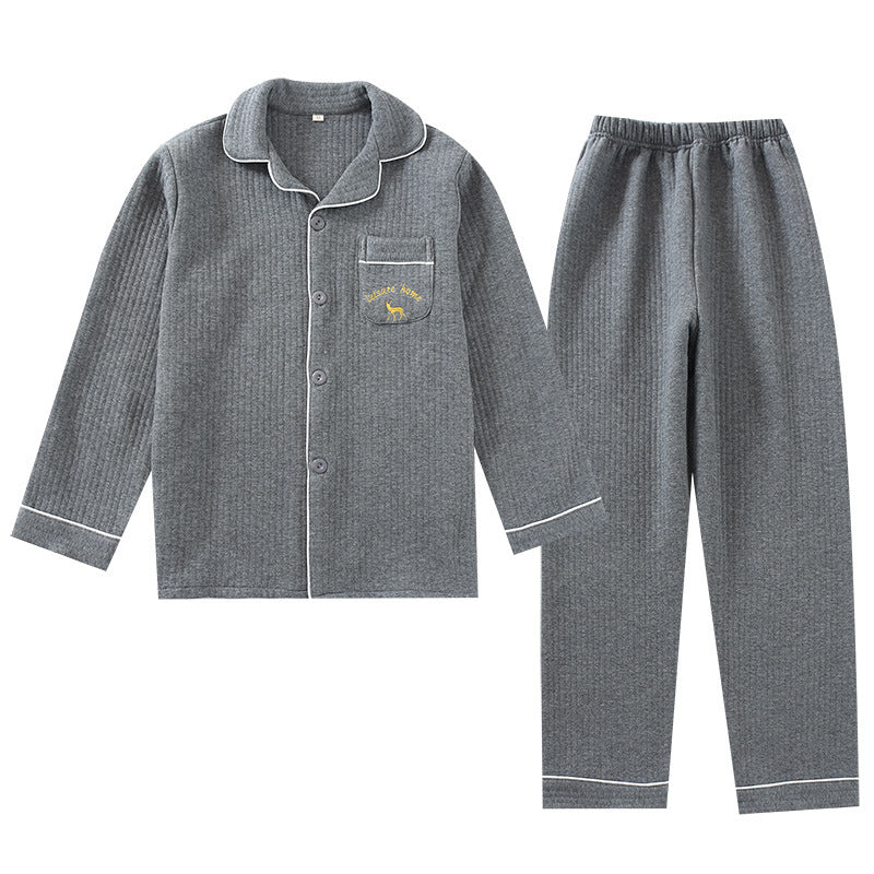 Men's house suit made of air layer material