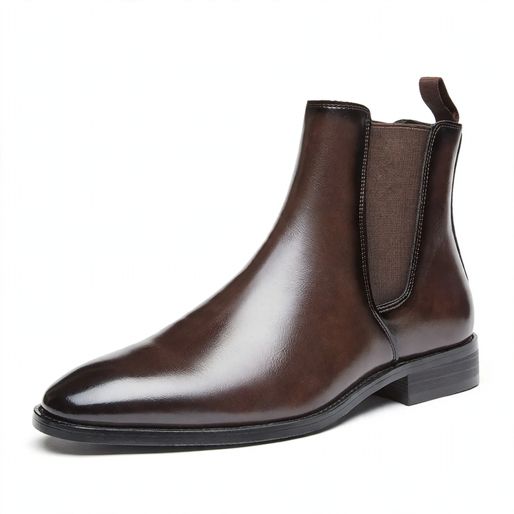 Men's ankle boots, classic Chelsea boots