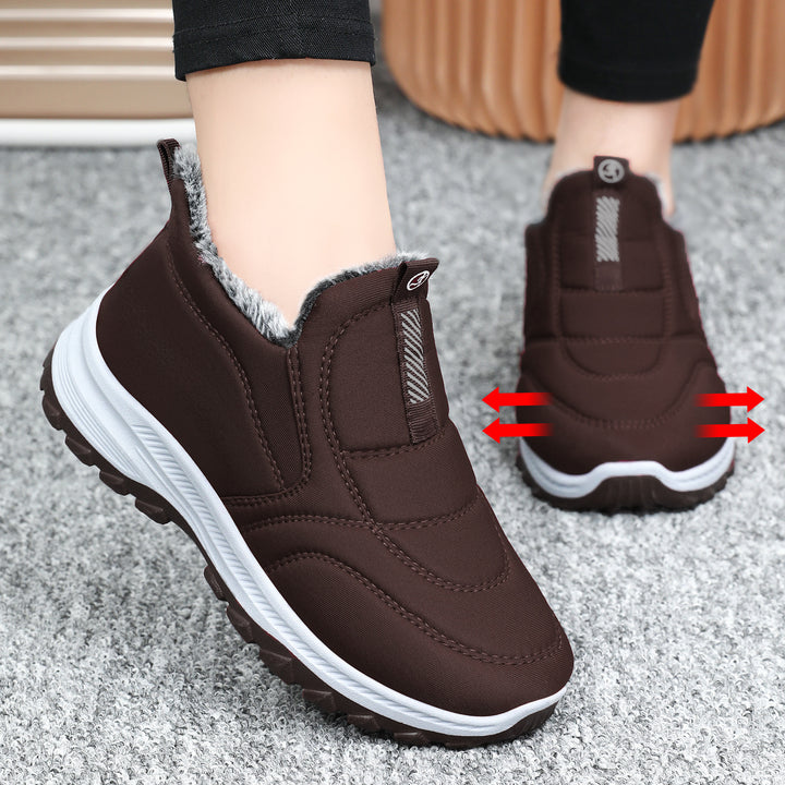 Insulated winter boots for men and women, slip-resistant