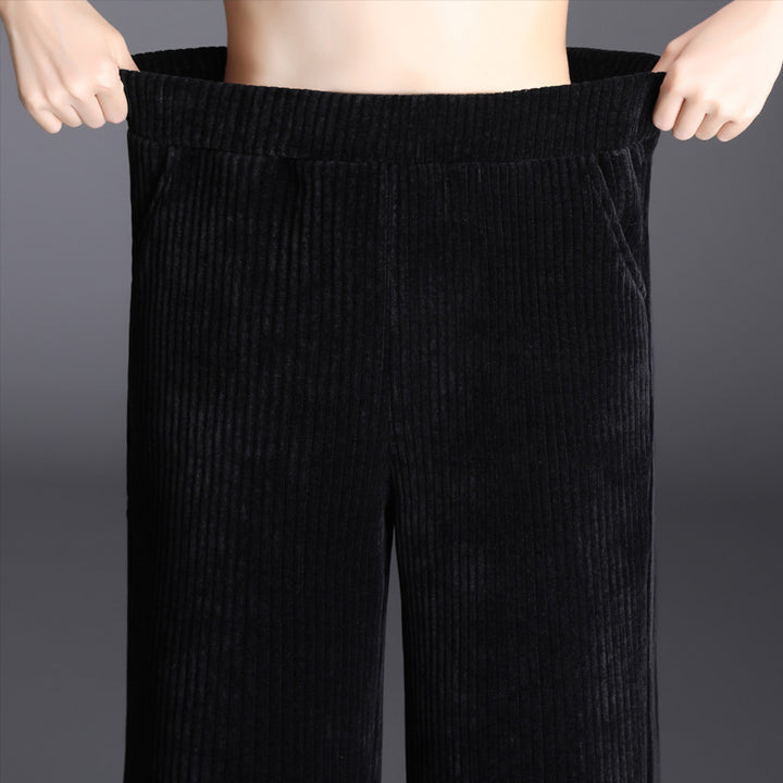 Chenille-Wide Pants, Cord-Optic, Autumn/Winter
