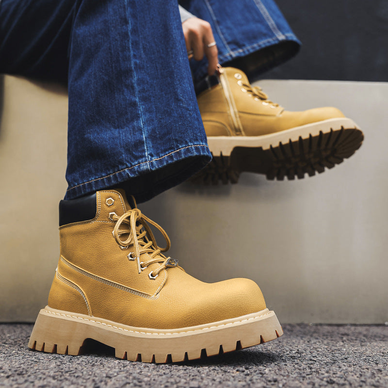 Robust High-Top Boots, non-slip