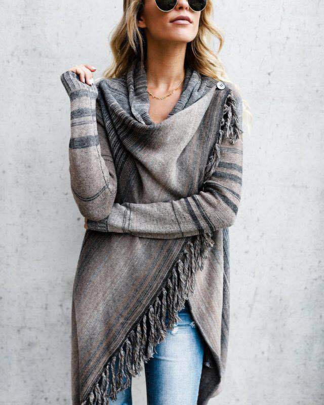 Lune London | Autumn and Winter Mid-Length Cardigan
