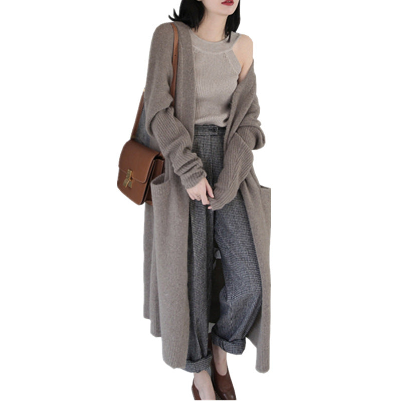 Manteau de détente pour femmes avec devant ouvert et poches pratiques Chic & Stil
