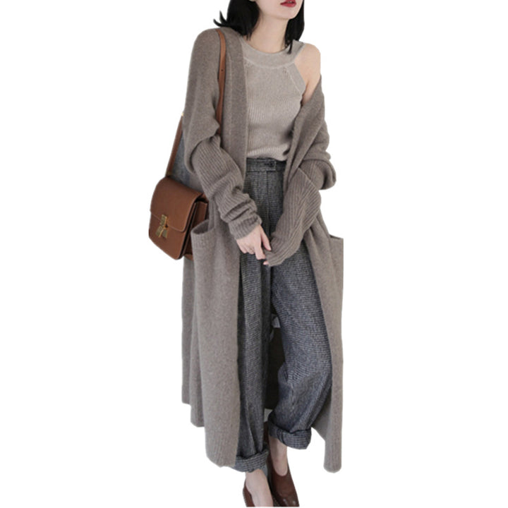Manteau de détente pour femmes avec devant ouvert et poches pratiques Chic & Stil