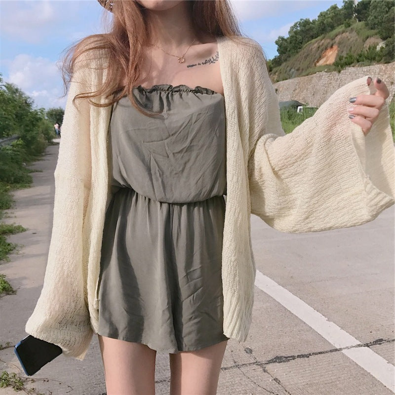 Summer beach dress for women with elastic top and relaxed fit Lune London