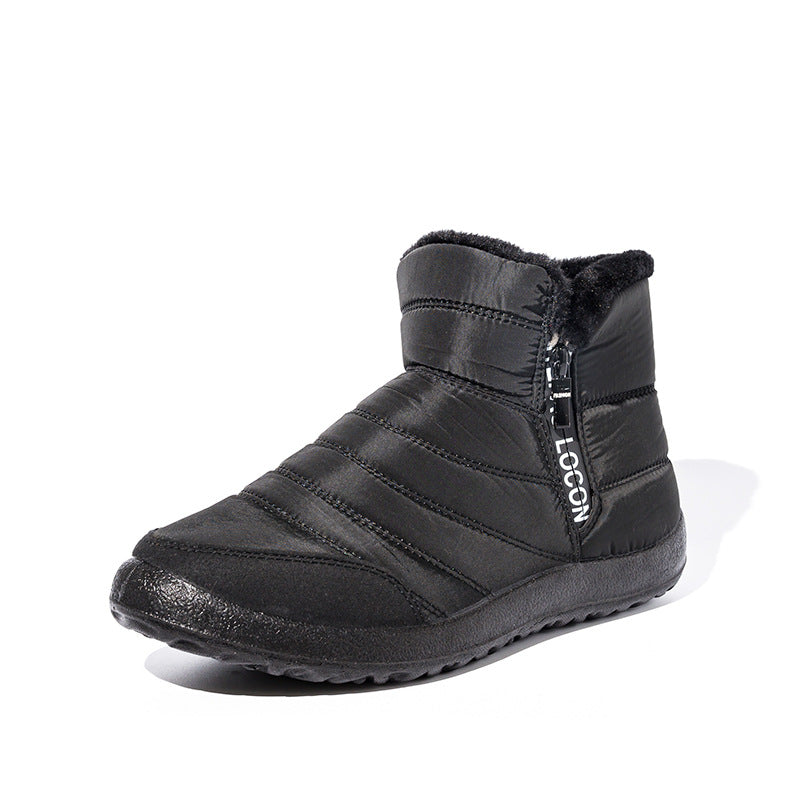 Quilted comfortable ankle boots for women Lune London