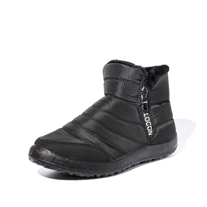 Quilted comfortable ankle boots for women Lune London