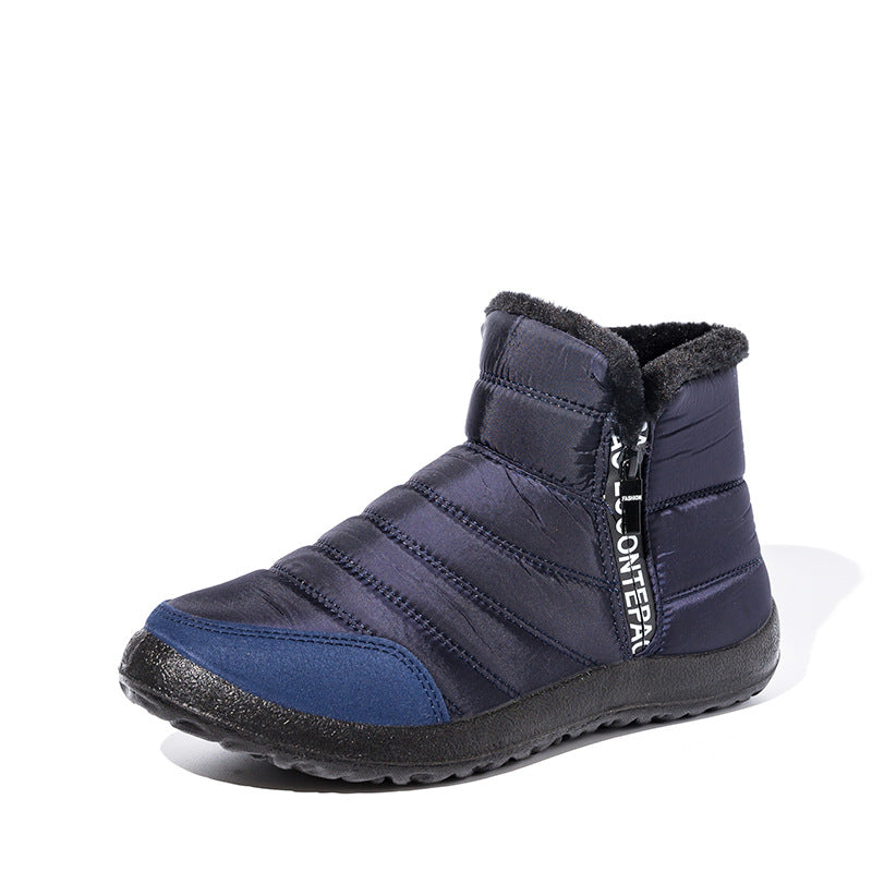 Quilted comfortable ankle boots for women Lune London