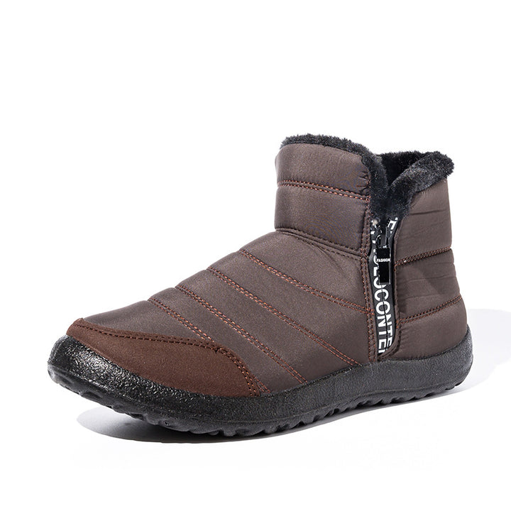 Quilted comfortable ankle boots for women Lune London