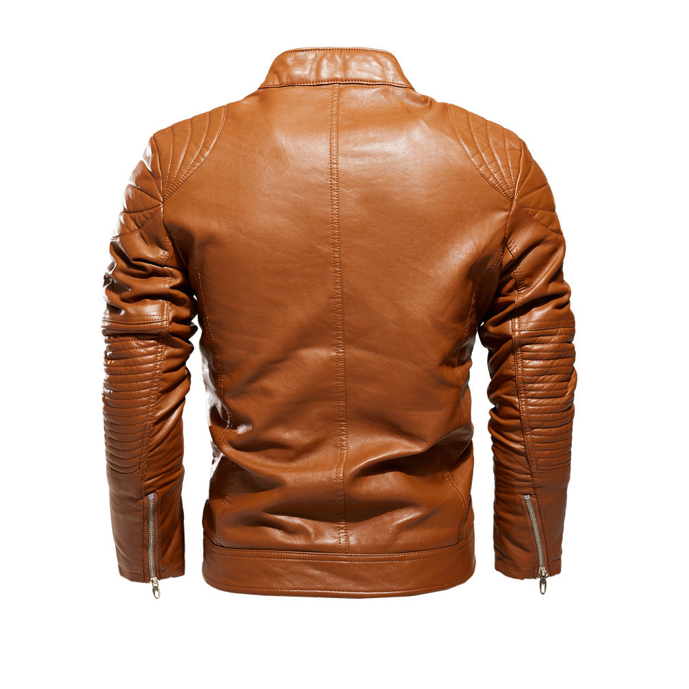 High-quality leather motorcycle jacket for men Lune London