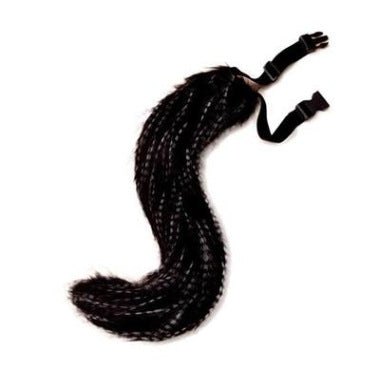 Women Removable Fluffy Faux-Fur Tail with Adjustable Attachment Belt Amarae