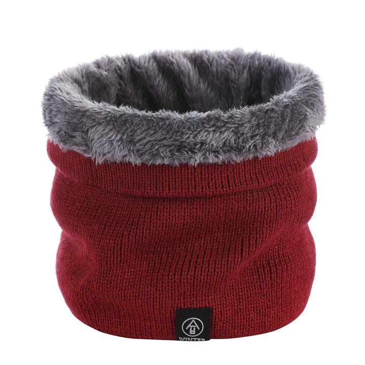 Knit Loop Scarf, solid color, for women and men