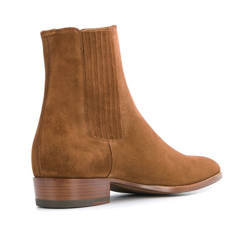 Men's Chelsea Boots, Cowhide, Pointed