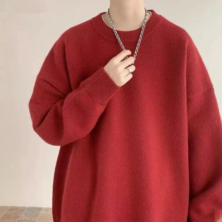 Men's cardigan with soft finish