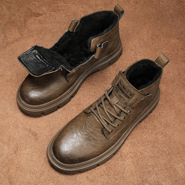 Padded Retro Boots, non-slip