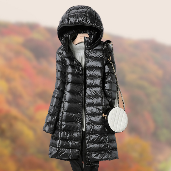 Lune London | Down Jacket Ultralight Transition Jacket for Women with Hood