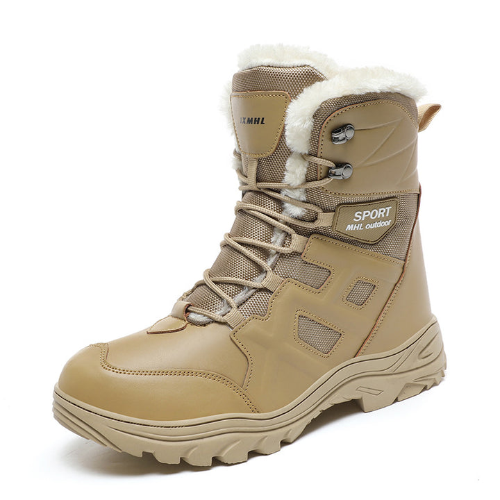 Men's winter boots, water-repellent, insulated