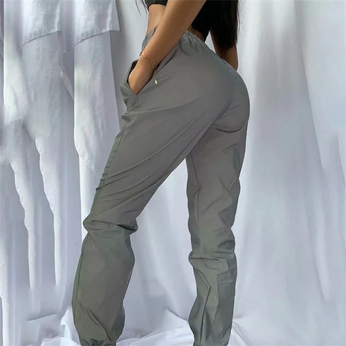 Pantalons décontractés pour femmes avec poches latérales et taille élastique Amarae