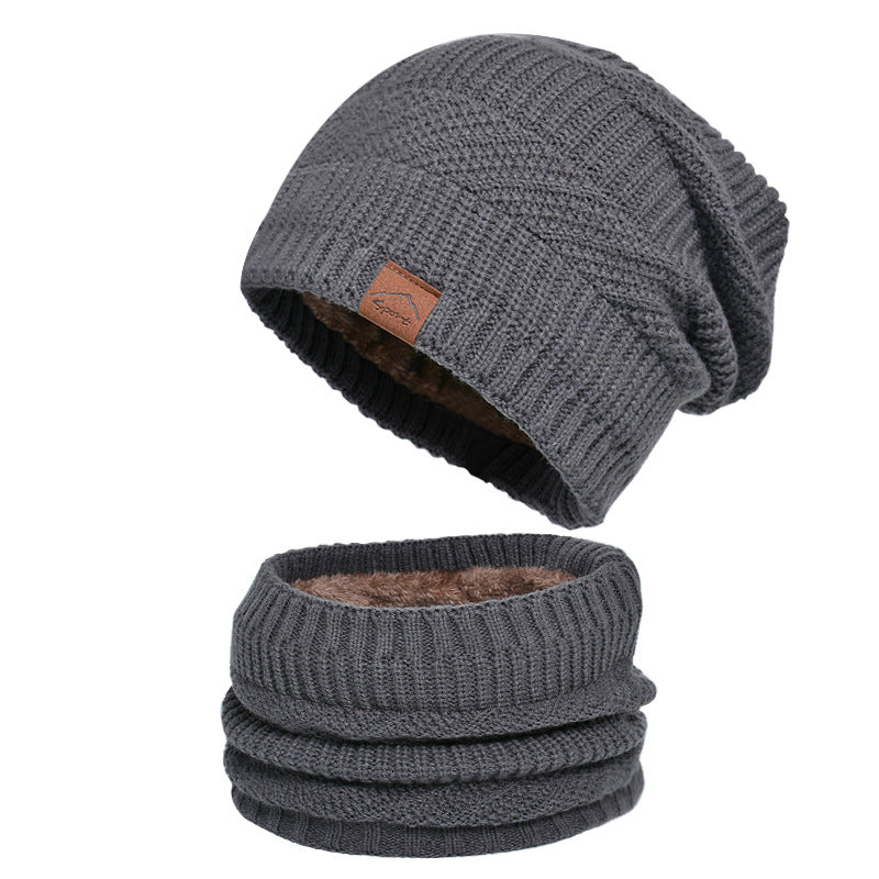 Winter Set: Knit beanie and scarf