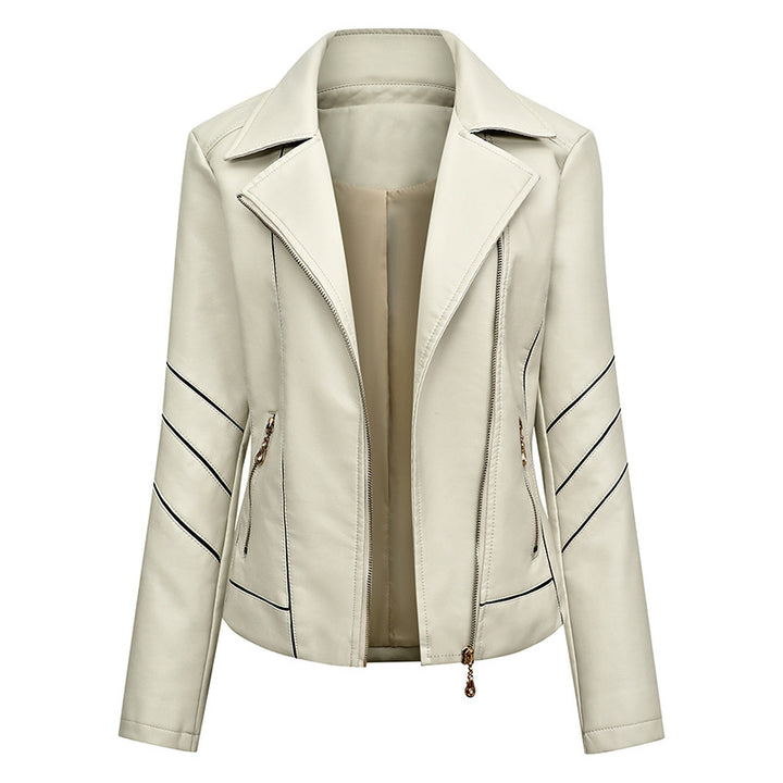 Ladies stylish faux leather jacket Amarae