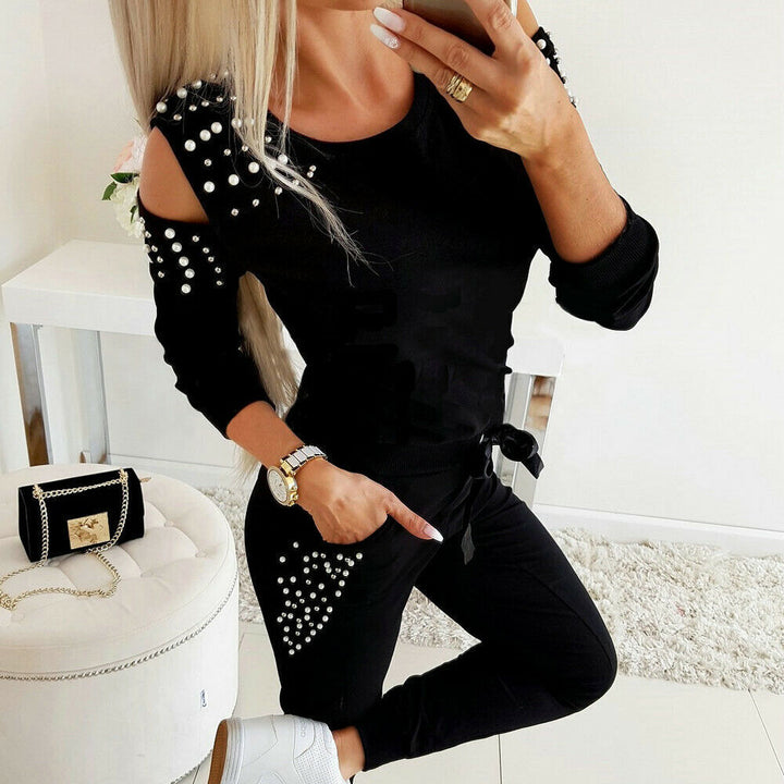 Ladies Casual Jumpsuit with Refined Details Lune London