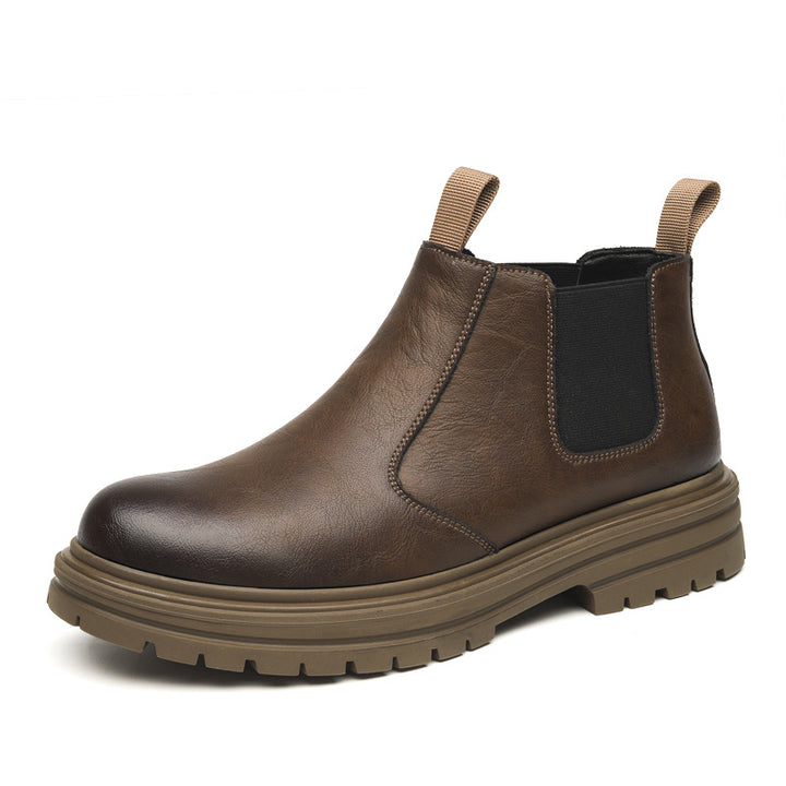 Men's Chelsea boots, classic and warming