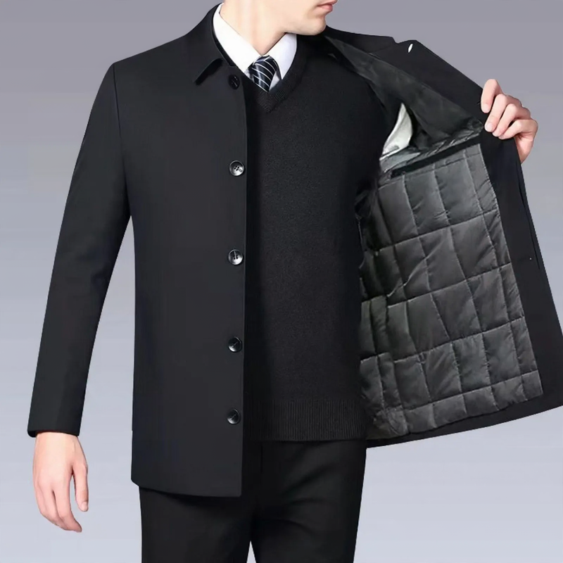 Men's Business Jacket, padded, notch collar