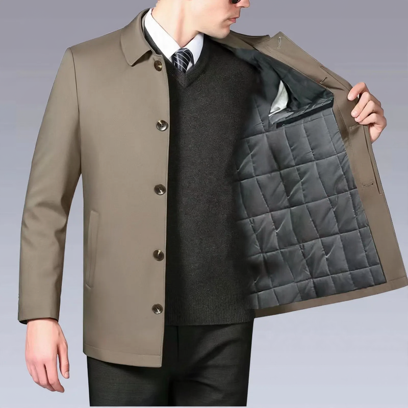 Men's Business Jacket, padded, notch collar