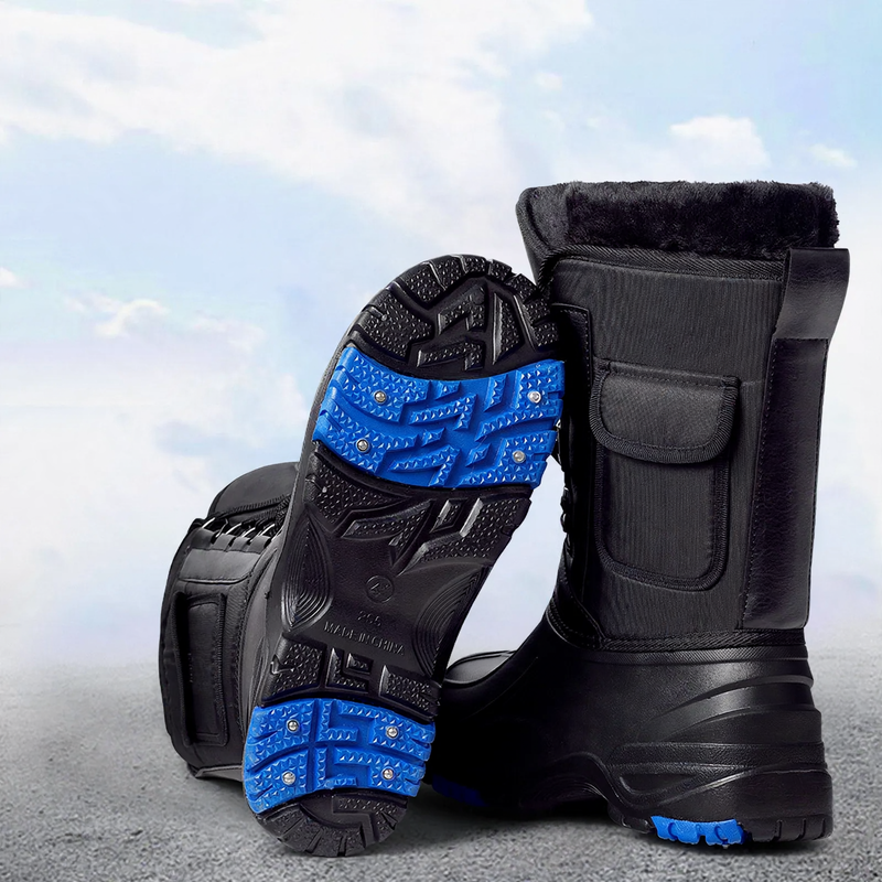 Men's Winter Fishing Boots, waterproof, padded