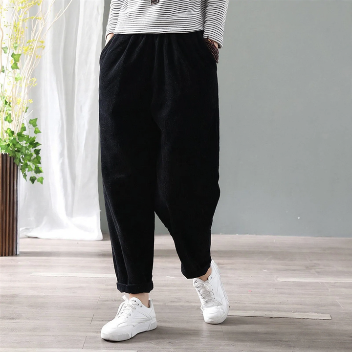 Kord-Harem pants for women