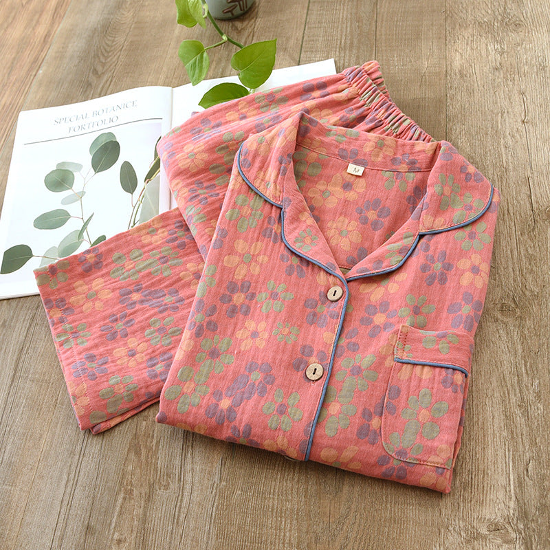 Women's Pajamas made of Cotton Jacquard