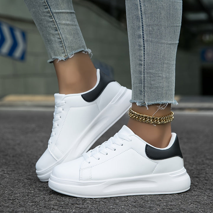 Lune London | Women's White Sneakers Casual