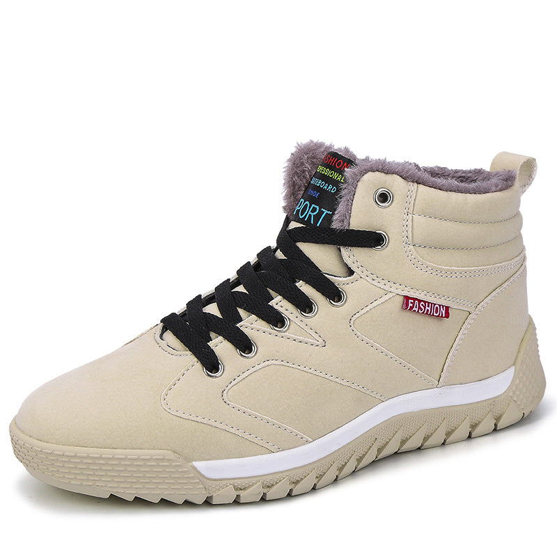 Men's winter boots, insulated, large sizes