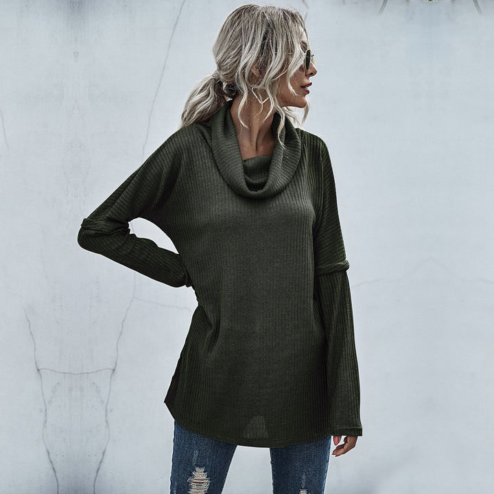 Women casual top with large collar Lune London