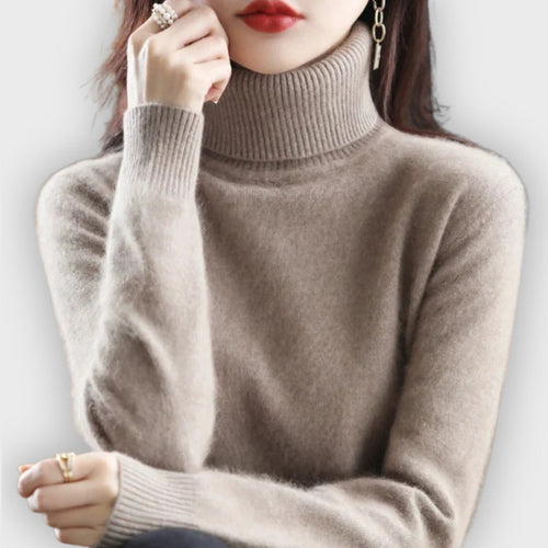 Amarae | Cashmere Roll Neck Sweater