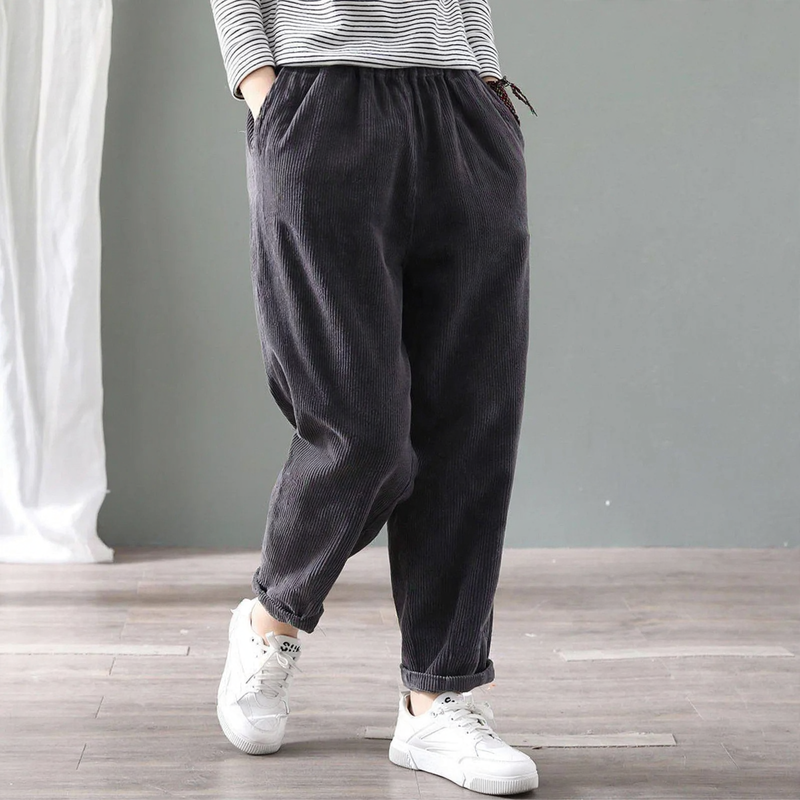 Kord-Harem pants for women
