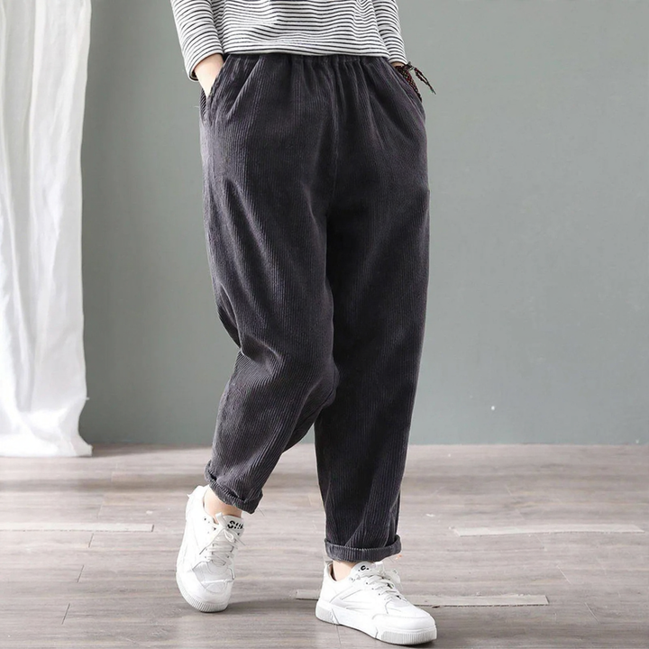Kord-Harem pants for women