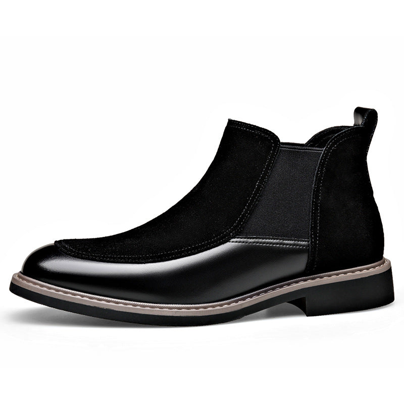 Men's Chelsea Boots, Suede Look, Lined