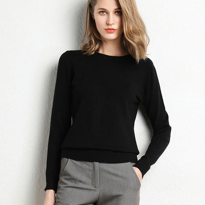 Women's turtleneck sweater, slim fit