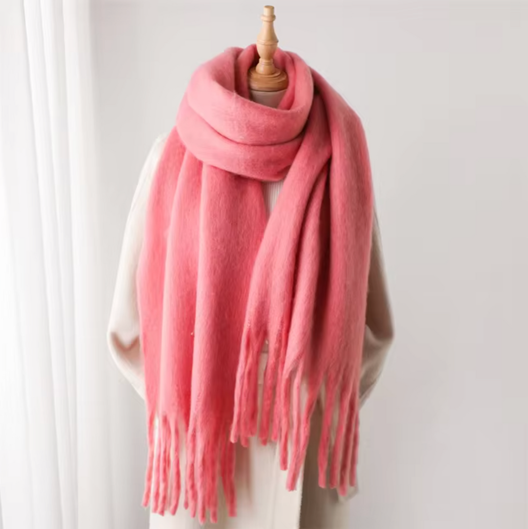 Women’s Pashmina Winter Scarf with Fringes – Warm & Elegant | Lune London