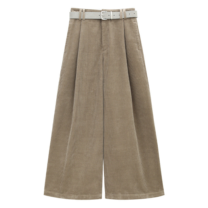 Padded women's corduroy trousers, 03416